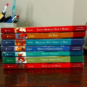 Set of 7 Classic Horse Novels by Henry